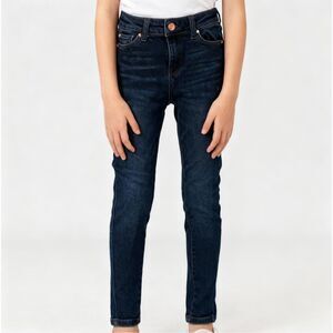 Girls Medium Blue Denim Stretch Jeans sz 8-10 SLIM by Celebrity Pink
